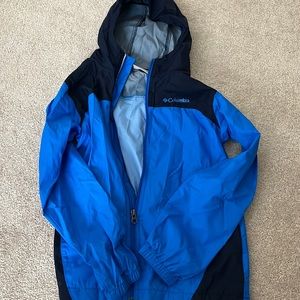 Kids Columbia rain coat.  Size medium